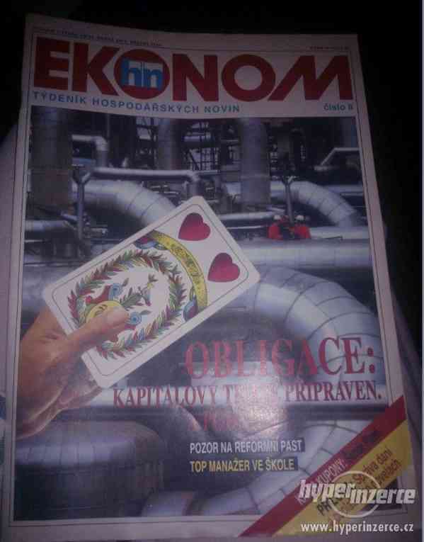 EKONOM - týdeník Hospodářských novin č. 8 / 1994 - foto 1