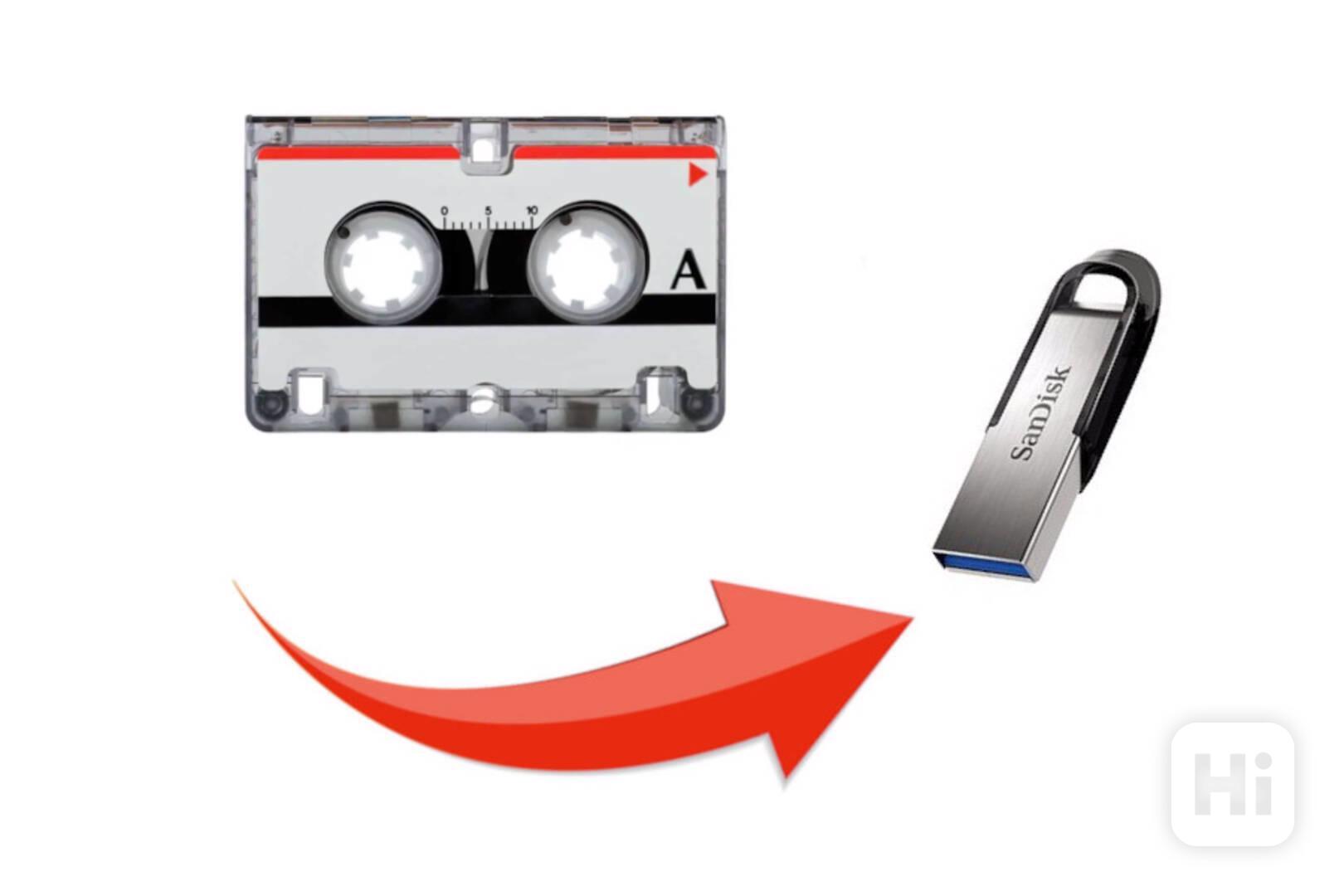Digitalizace mikrokazety na USB flash disk - foto 1