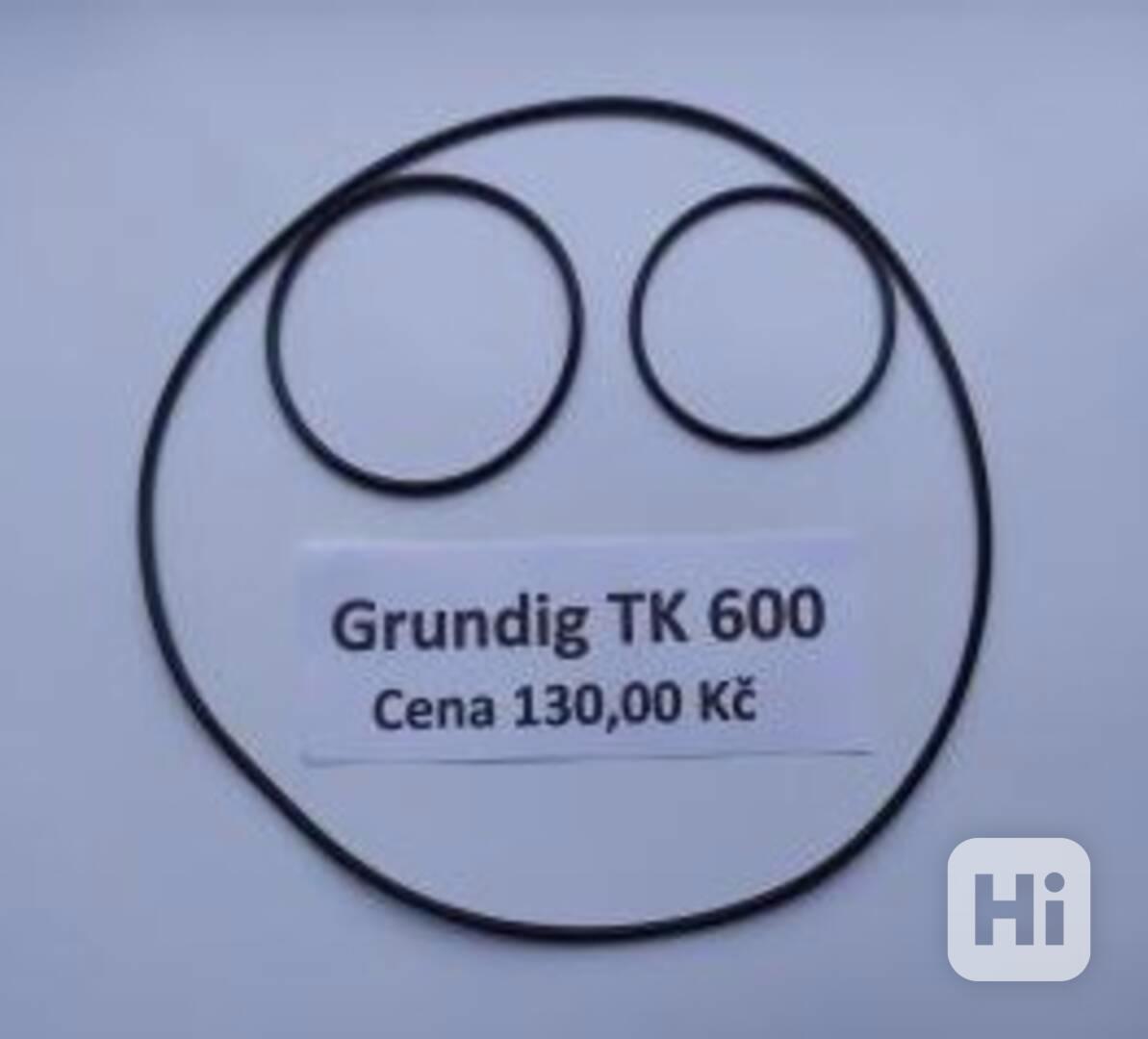 Grundig TK 600, TS 600 - sada řemínků - foto 1