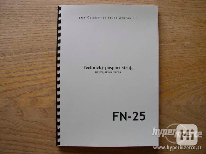 Dokumentace nástrojařské  FN-25 - foto 1