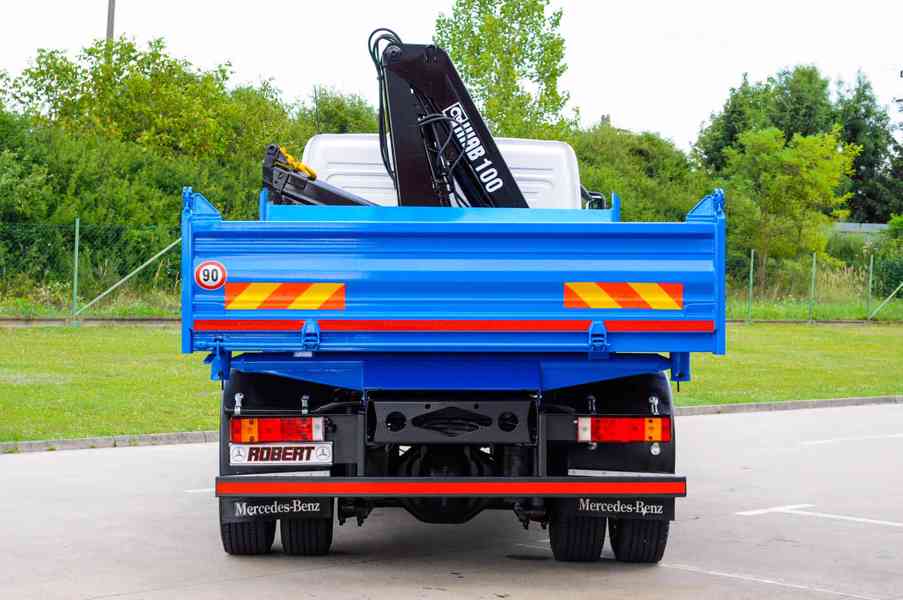 MERCEDES ATEGO 1523 TŘÍSTRANNÝ SKLÁPĚČ + HYDRAULICKÁ RUKA - foto 6