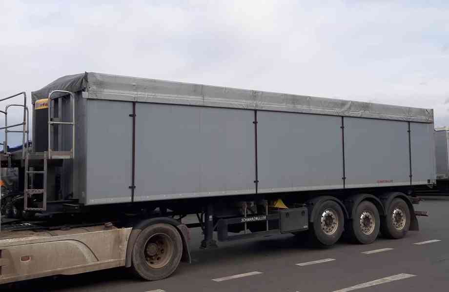 PRONÁJEM sklápěcí návěs na řepu 50 m3 SCHWARZMÜLLER - foto 3