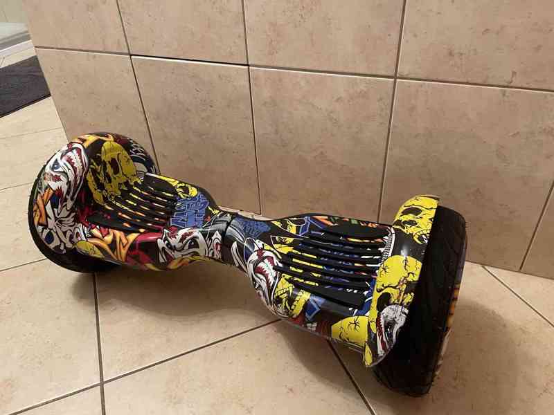 Hoverboard graffiti, 10,5 palců kola - foto 8