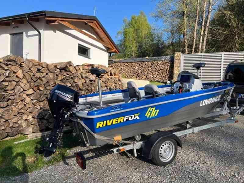 Použitá motorová loď RiverFox 470 s motorem Mercury F 10 EFI - foto 12