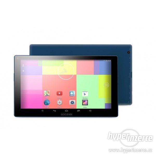 Dotykový tablet GoClever Quantum 1010N 10.1", 8 GB, WF, BT, GPS, Android 4.4 - černý/modrý - foto 1
