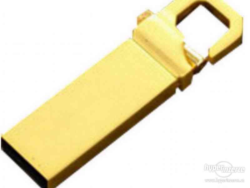 Spolehlivý a rychlý Flash disk 2 TERA USB 3.0 - metal zlatý - foto 1