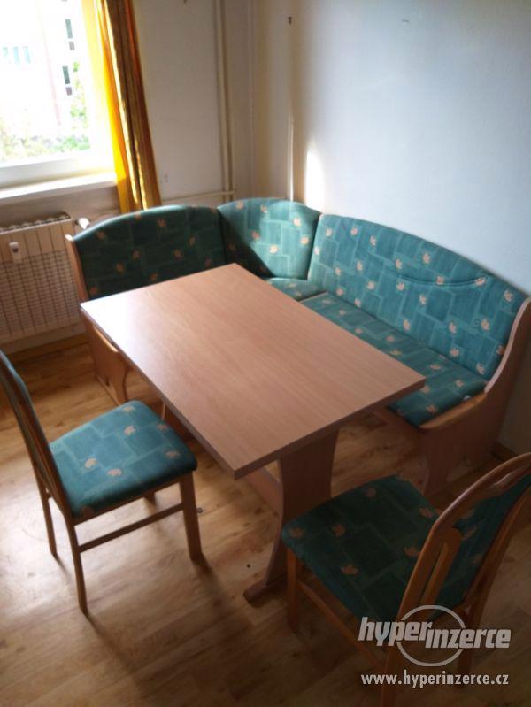 Prodej jídleního kompletu lavice, stůl, židle - foto 1