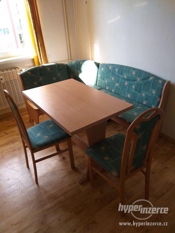 Prodej jídleního kompletu lavice, stůl, židle - foto 4