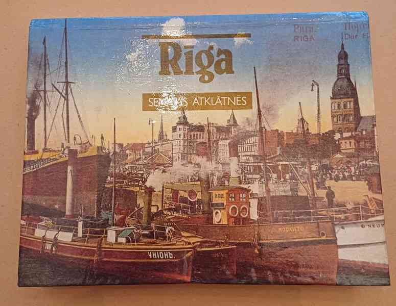 Riga na starých pohlednicích