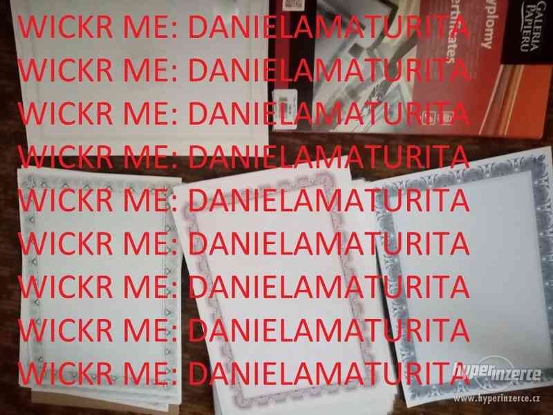 Koupě maturitního vysvědčení MV, koupě výučního listu VL - foto 4