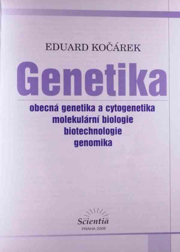 Genetika – Kočárek v PDF - foto 2