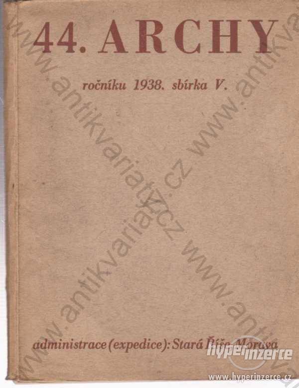 44. archy ročníku 1938. sbírka V. - foto 1