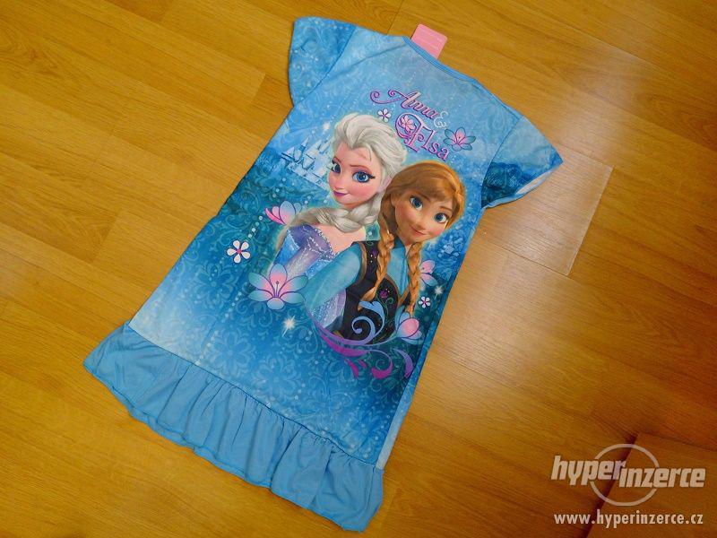 Letní šatičky-pyžamo Ledové královstí - motiv 1 - různé vel - foto 3