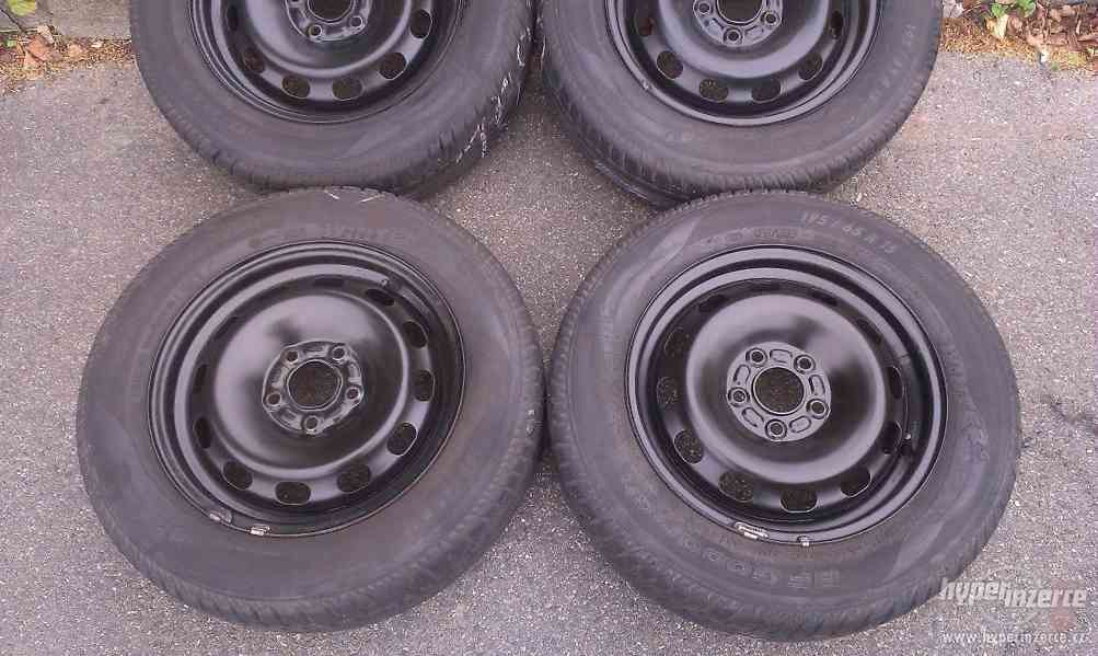 195/65r15 zimní pneu a disky 6x15 5x108 ET52,5 Ford Focus - foto 3