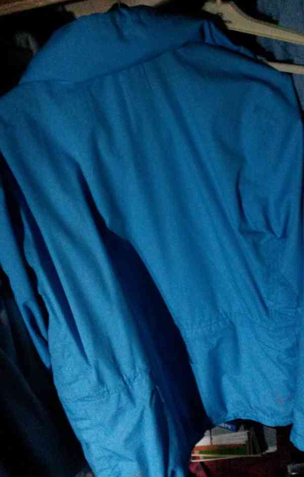 Dámská jarní bunda modrá v. L - foto 2