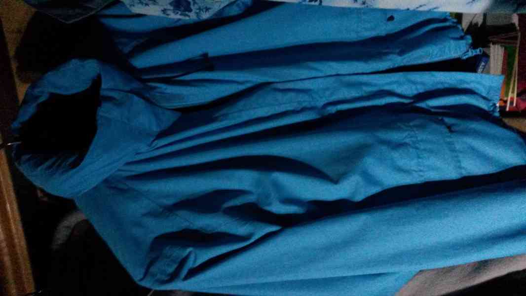 Dámská jarní bunda modrá v. L - foto 1