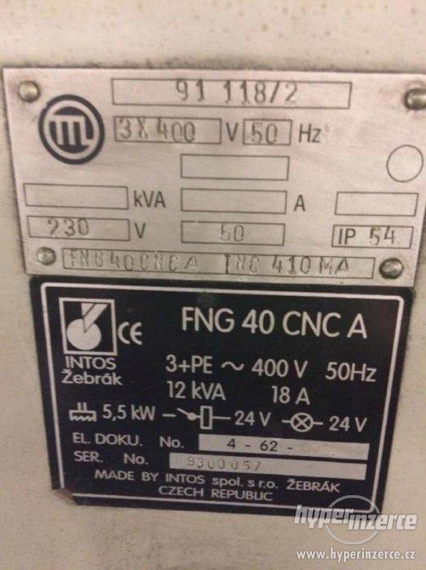 Frézky - nástrojářské FNG 40 CNC A - foto 2