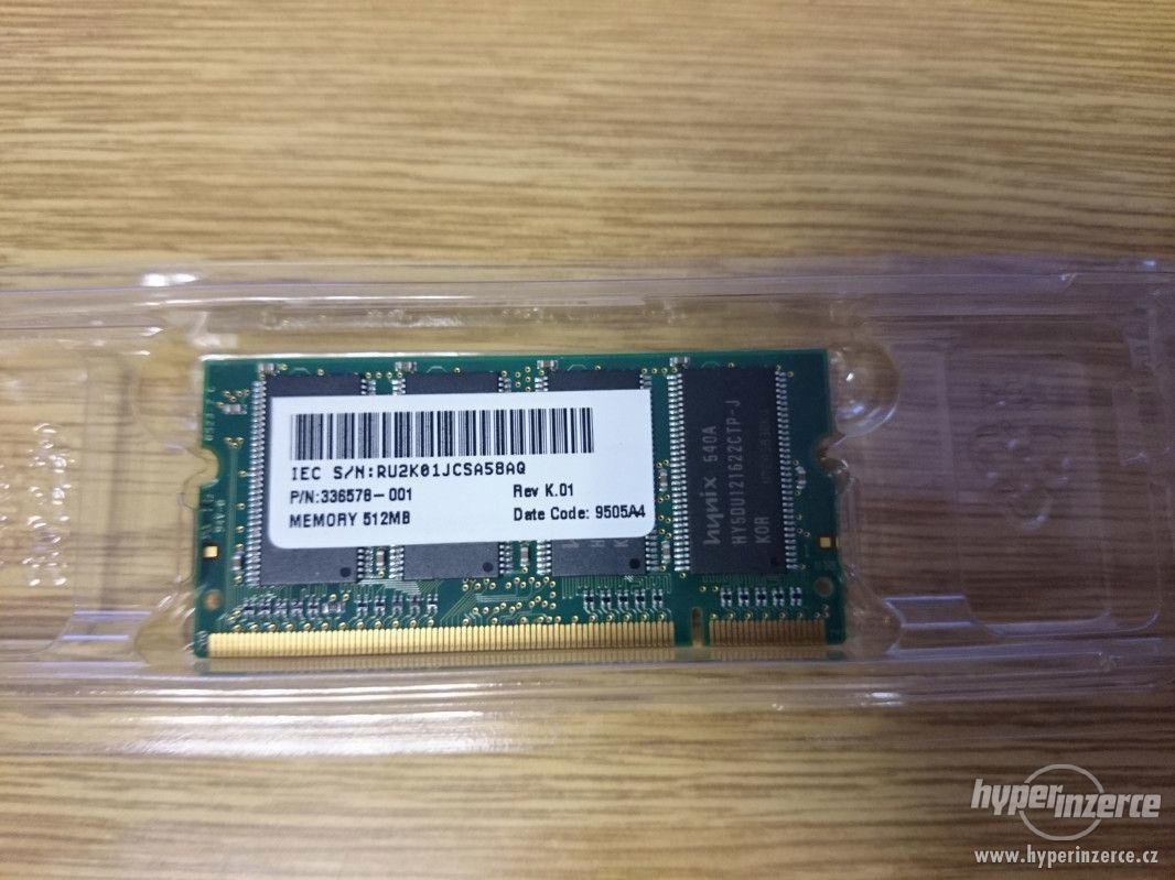 Hynix so dimm 512 MB DDR 333 Mhz  CL2,5 - foto 1