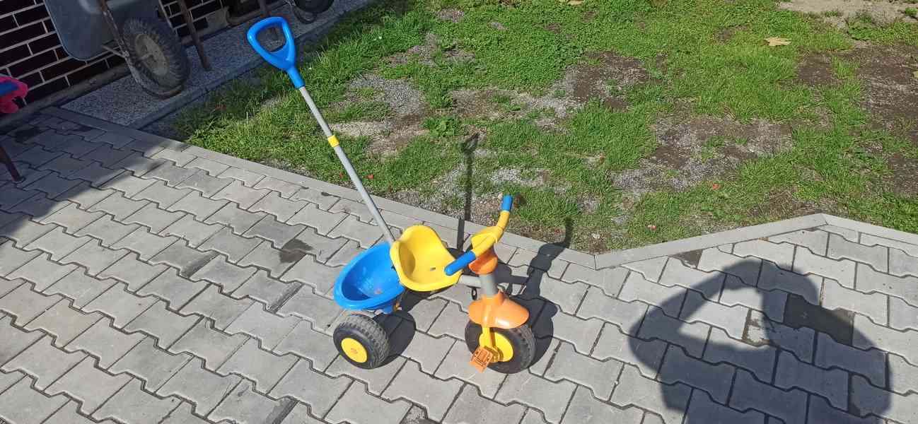 Tříkolka s vodící tyčí - foto 2