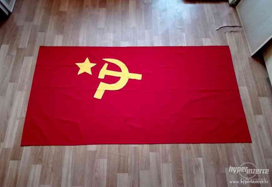 Vlajka Sovietsky Zväz veľká 77x 150 cm - foto 2