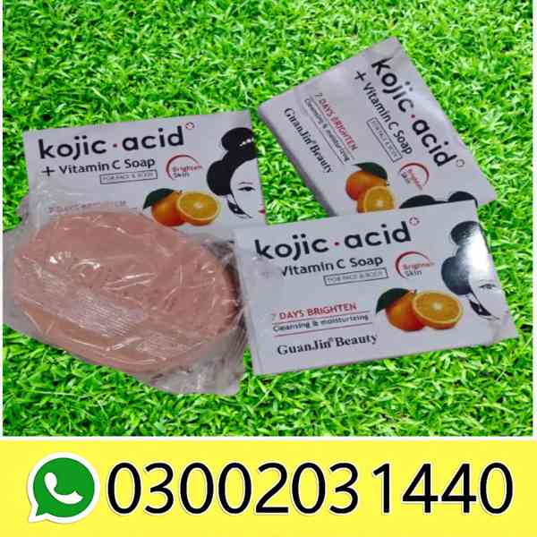 Kojic Acid Vitamin C Soap 1 Pc=Chiniot~0300~ 20 ~31^440>< - foto 1