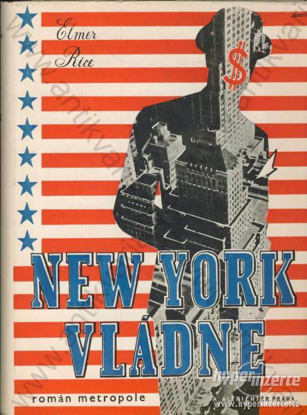 Elmer Rice New York Vladimír Jánský 1947 - foto 1