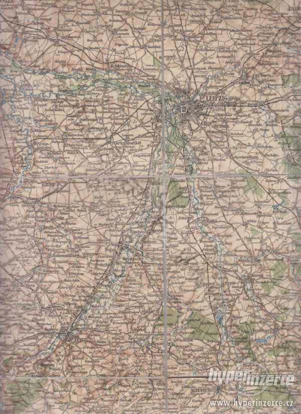 Leipzig 30°51° mapa 1:200.000 - foto 1