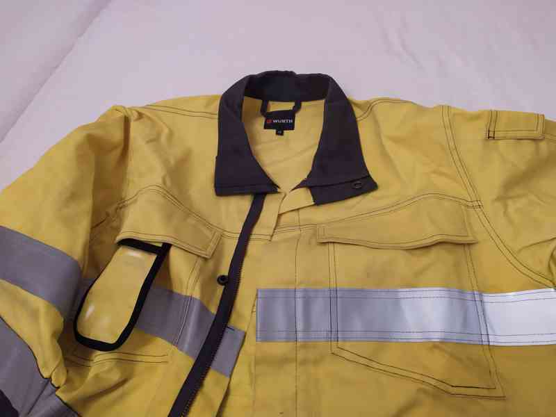 Prodám téměř nepoužívaný ohnivzdorný pracovní oblek WÜRTH  - foto 7