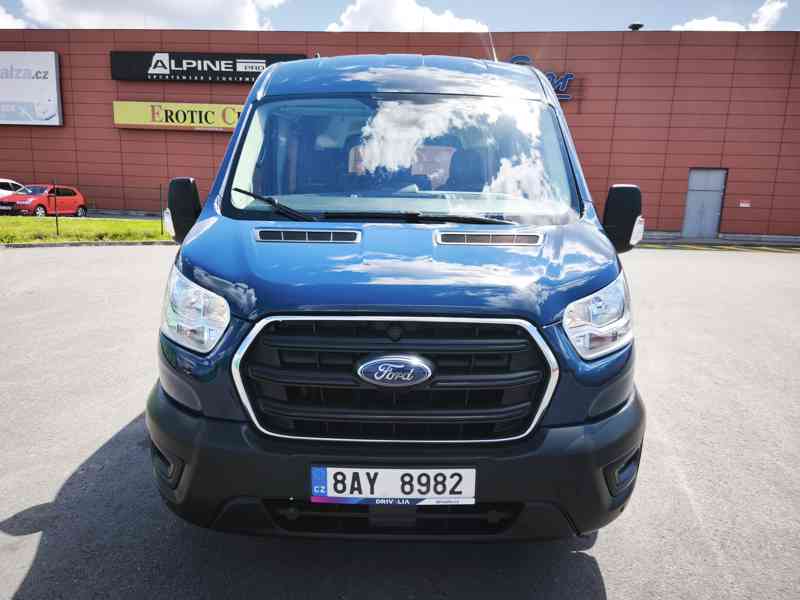 Ford Transit Mhev L2 2.0 TDi Ecoblue 96kw,9-místný,DPH,1.maj - foto 2