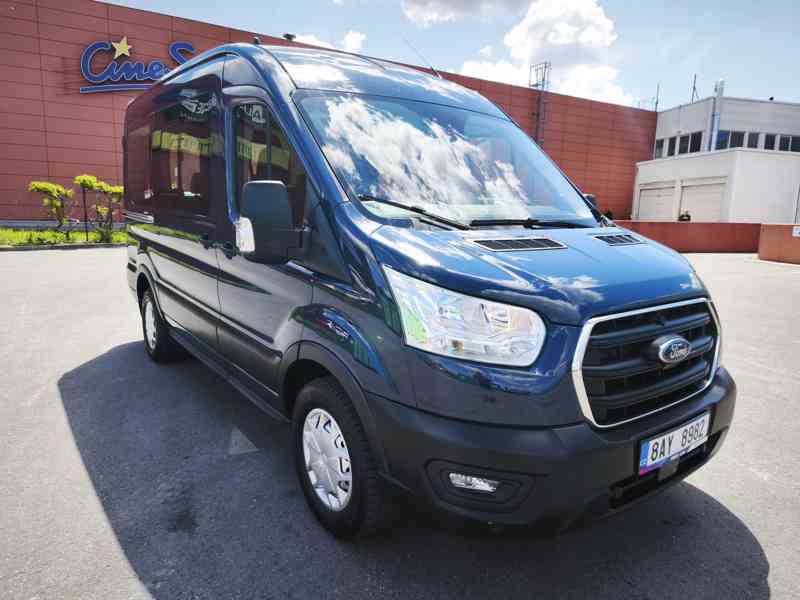 Ford Transit Mhev L2 2.0 TDi Ecoblue 96kw,9-místný,DPH,1.maj - foto 3