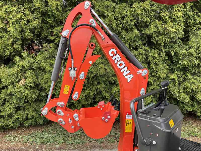 Bagr, minibagr Yanmar CR13OH - PROFI, roztahovací - foto 5