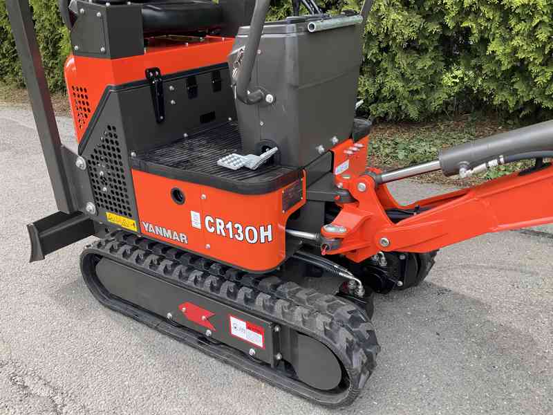 Bagr, minibagr Yanmar CR13OH - PROFI, roztahovací - foto 3