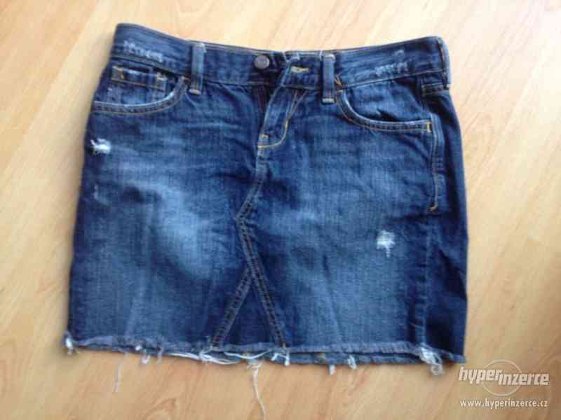 Značková jeans sukně od Old Navy - foto 1