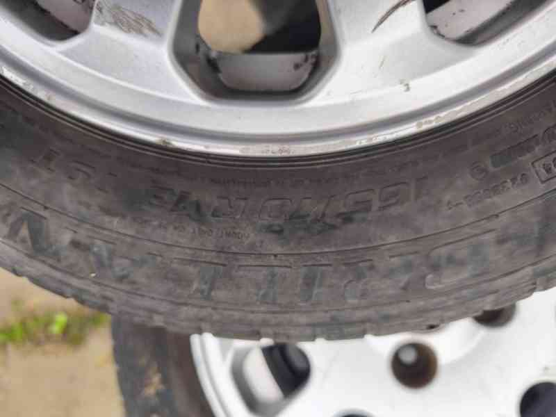 SADA LETNÍCH ALU KOL 165/70/R13 ŠKODA FELICIA - foto 8