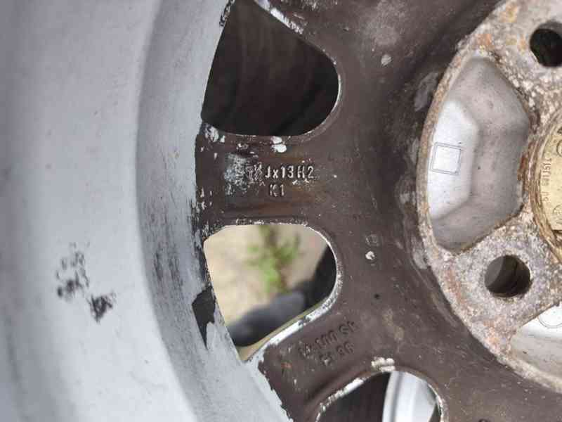 SADA LETNÍCH ALU KOL 165/70/R13 ŠKODA FELICIA - foto 7