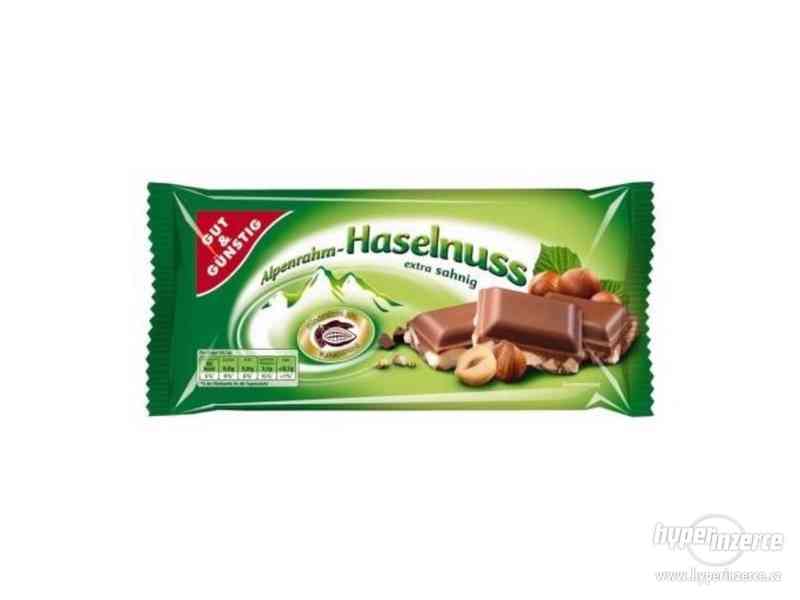 Německá oříšková čokoláda - foto 1
