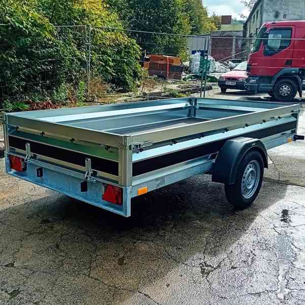Nový přívěsný vozík 3,0m x1,50-řidičák B, svařovaný rám, DPH - foto 3