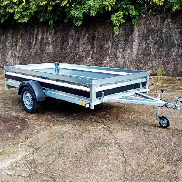 Nový přívěsný vozík 3,0m x1,50-řidičák B, svařovaný rám, DPH - foto 2