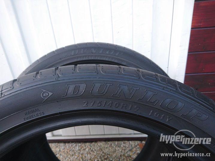 Prodám letní pneu 19" Dunlop Sport - foto 2