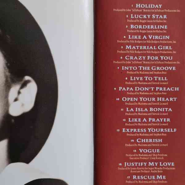 CD - MADONNA / The Immaculate Collection - foto 2