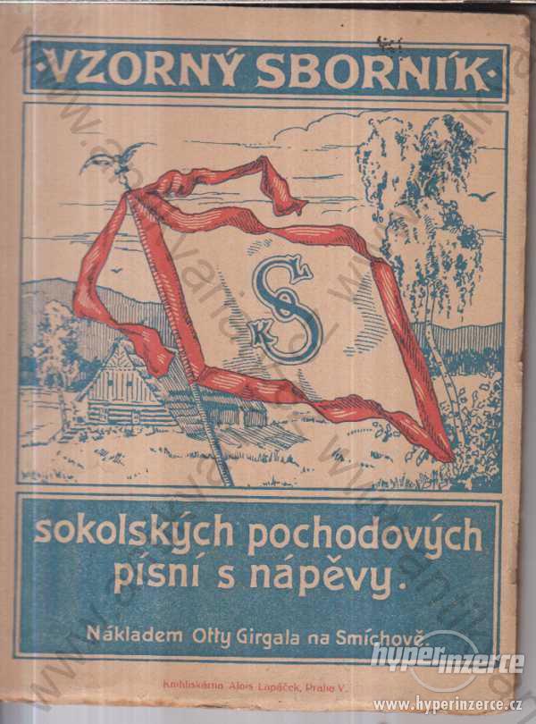 Vzorný sborník sokolských pochodových písní 1922 - foto 1