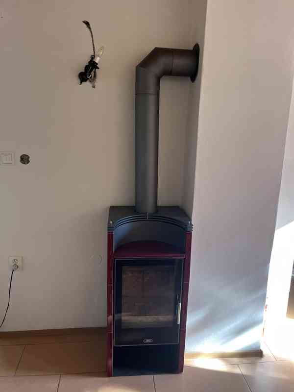 Kachlová krbová kamna ABX Skagen 6 kW – TOP stav - foto 14
