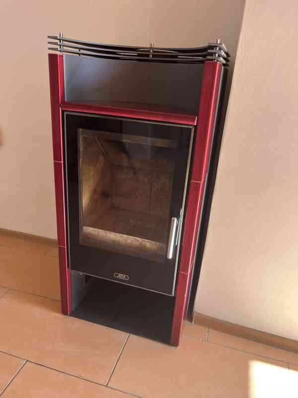 Kachlová krbová kamna ABX Skagen 6 kW – TOP stav - foto 3