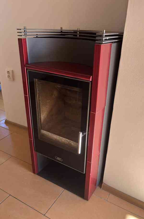 Kachlová krbová kamna ABX Skagen 6 kW – TOP stav - foto 8
