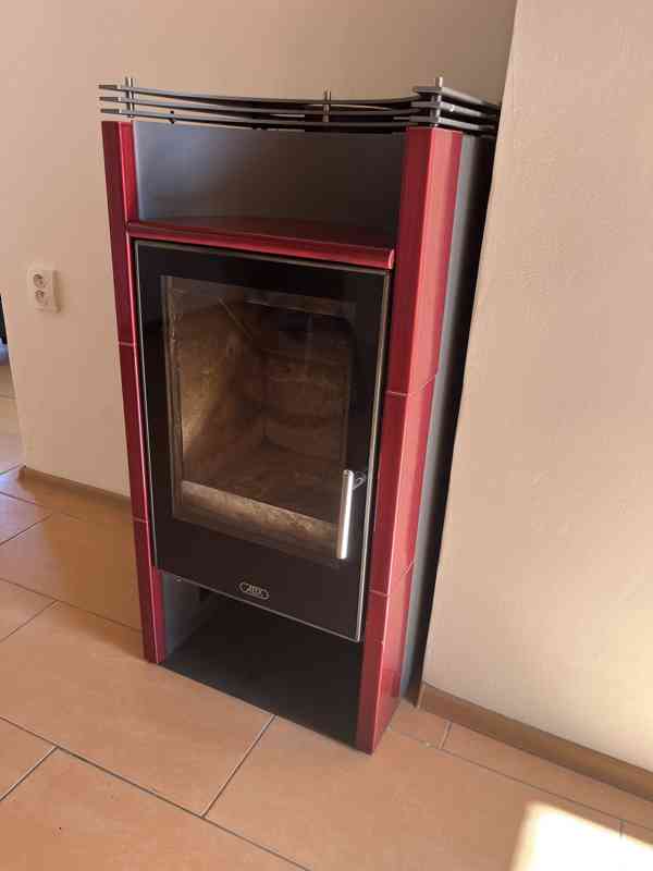 Kachlová krbová kamna ABX Skagen 6 kW – TOP stav - foto 4