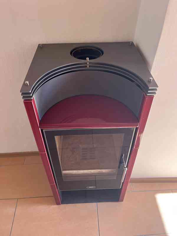 Kachlová krbová kamna ABX Skagen 6 kW – TOP stav - foto 5