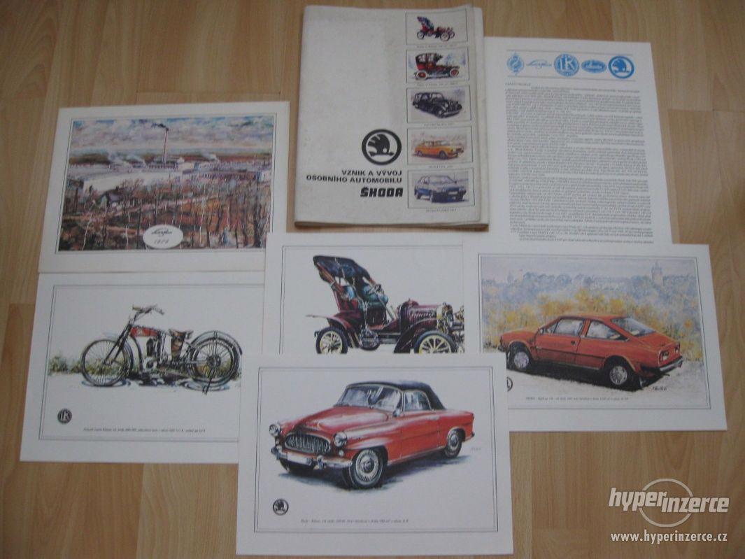 vznik a vývoj osobních automobilů ŠKODA - celkem 52 listů - foto 1