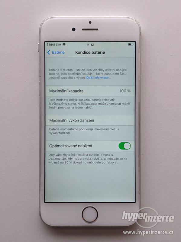 iPhone 6s 32GB stříbrný, baterie 100% záruka 6 měsícu - foto 4
