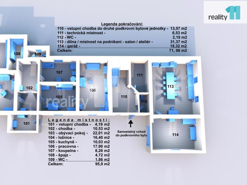 Prodej, rodinného domu, 270 m2, Opatovice nad Labem - foto 3