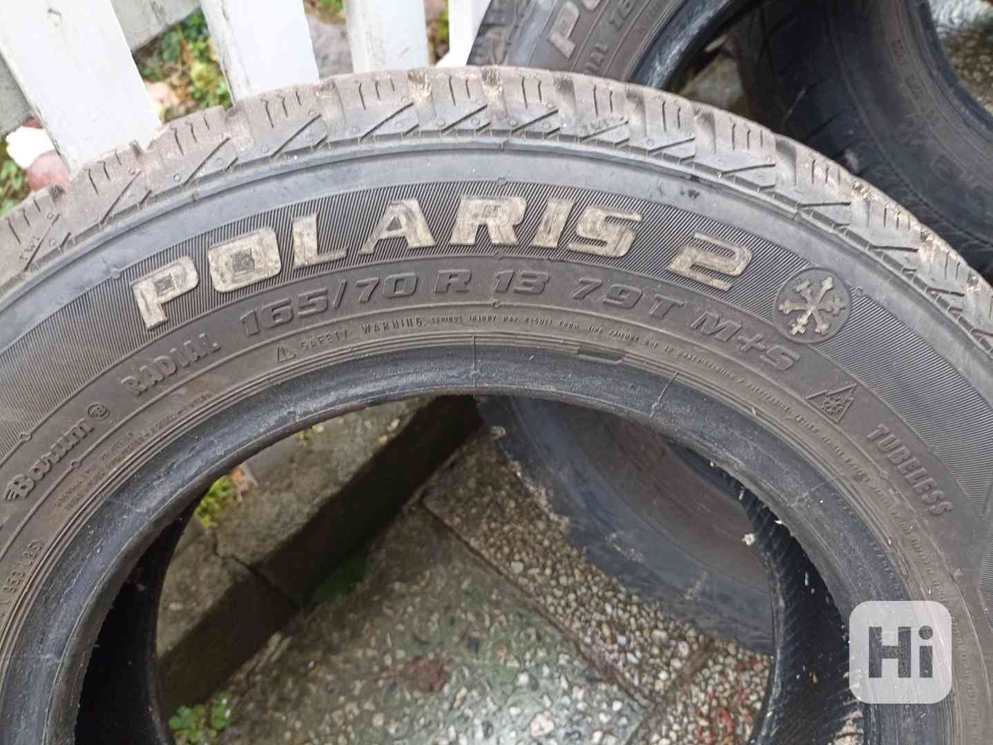 Zimní pneu 165/70 R13 M+S 4 kusy  - foto 1